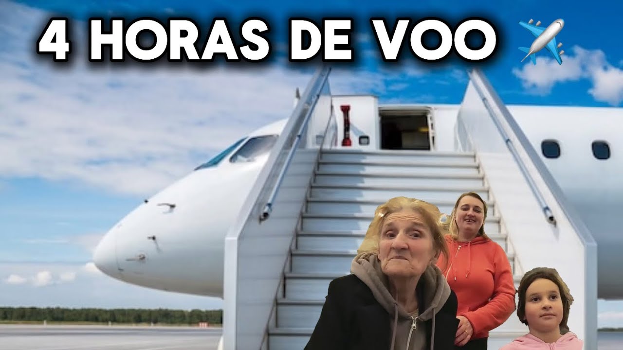 Fomos no aeroporto buscar a babá que chegou de viagem !
