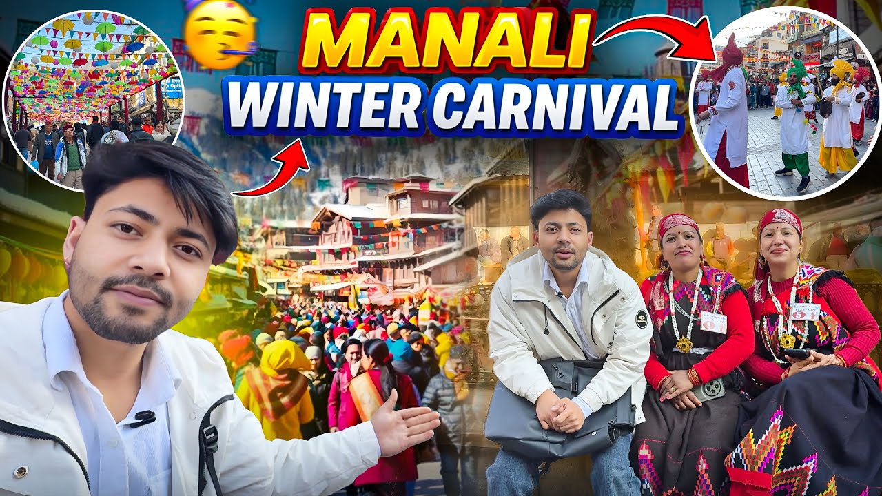 Manali Ka Amazing Winter Carnival😍 || Sanjay Chauhan
