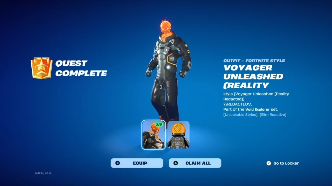 How to Unlock Dark Voyager Edit Styles (Fortnite)