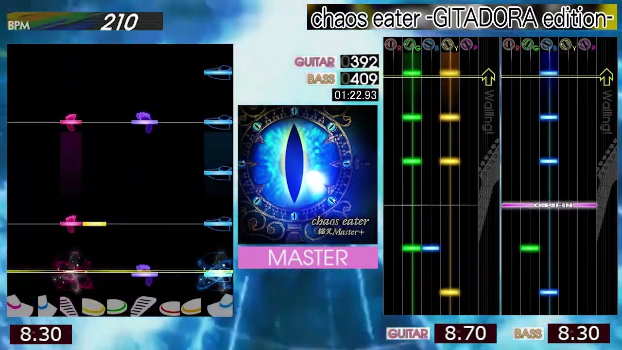 GITAORA / chaos eater (GITADORA edition) - MASTER (GITADORA NEX+AGE)