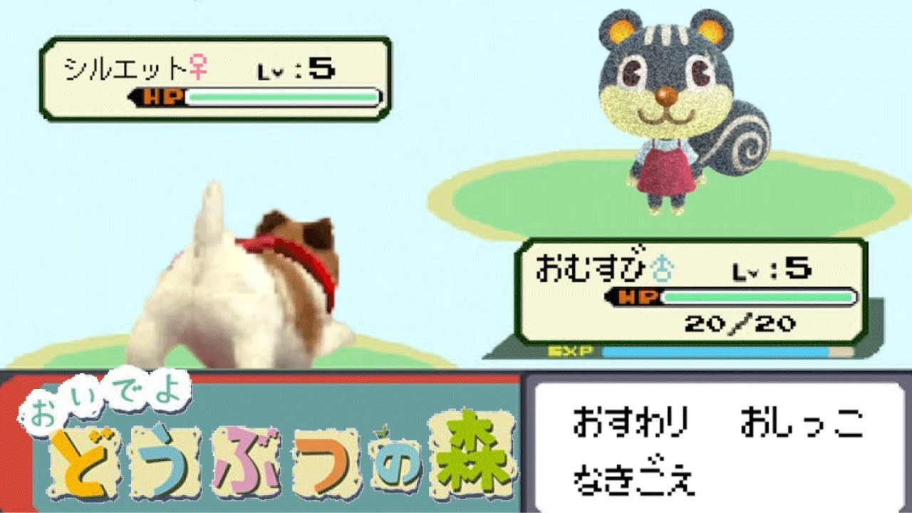 あ！野生のどうぶつが飛び出してきた！【おいでよどうぶつの森】