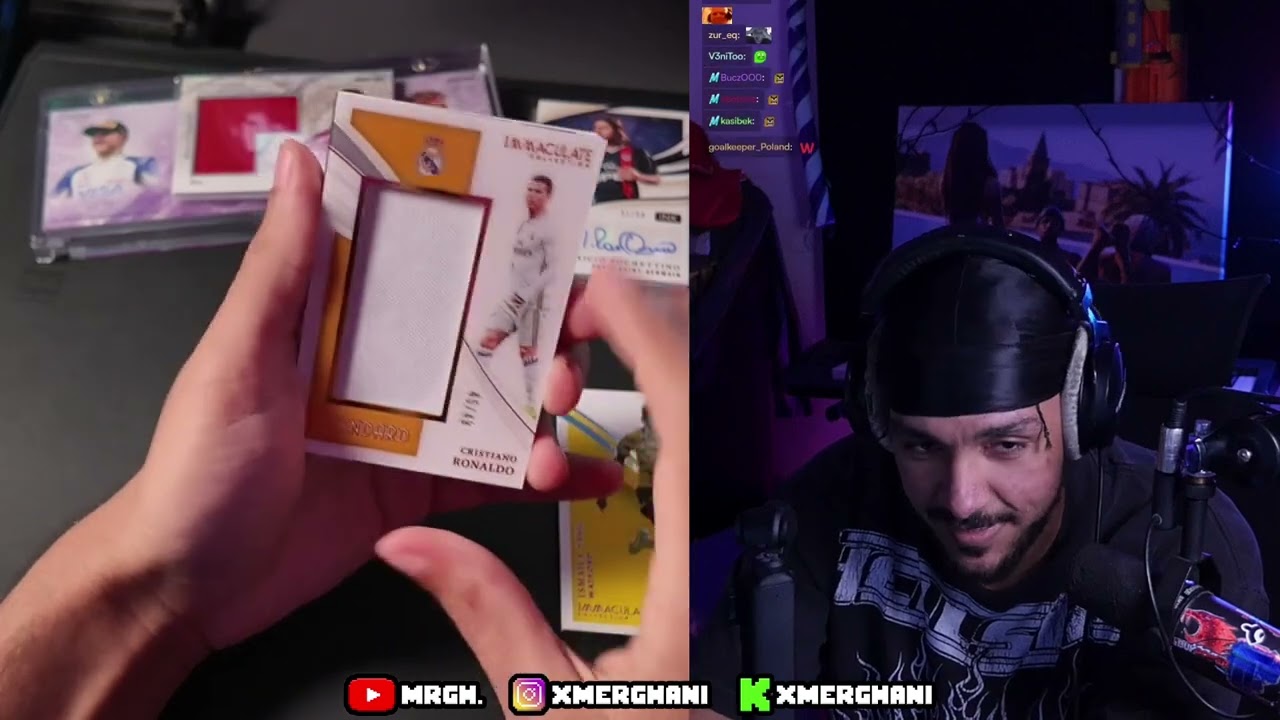 Merghani opening kart piłkarskich *CRISTIANO RONALDO* I BUNGEE SHOTY I