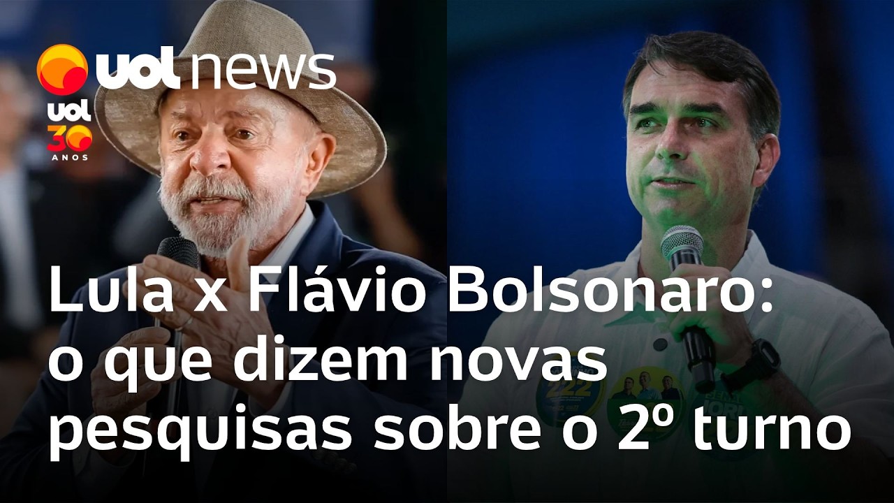 Lula x Fl&aacute;vio Bolsonaro: o que dizem as novas pesquisas eleitorais de segundo turno
