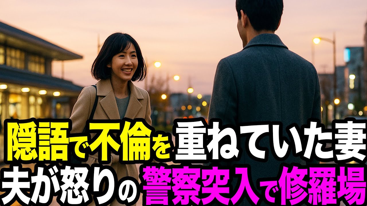 【シタ妻】ホテルで行為直後に夫が突撃！「遊びで体だけ」と擁護する間嫁に夫が怒りの警察突入！総額6000万円賠償で全員の人生詰んだ【修羅場朗読】