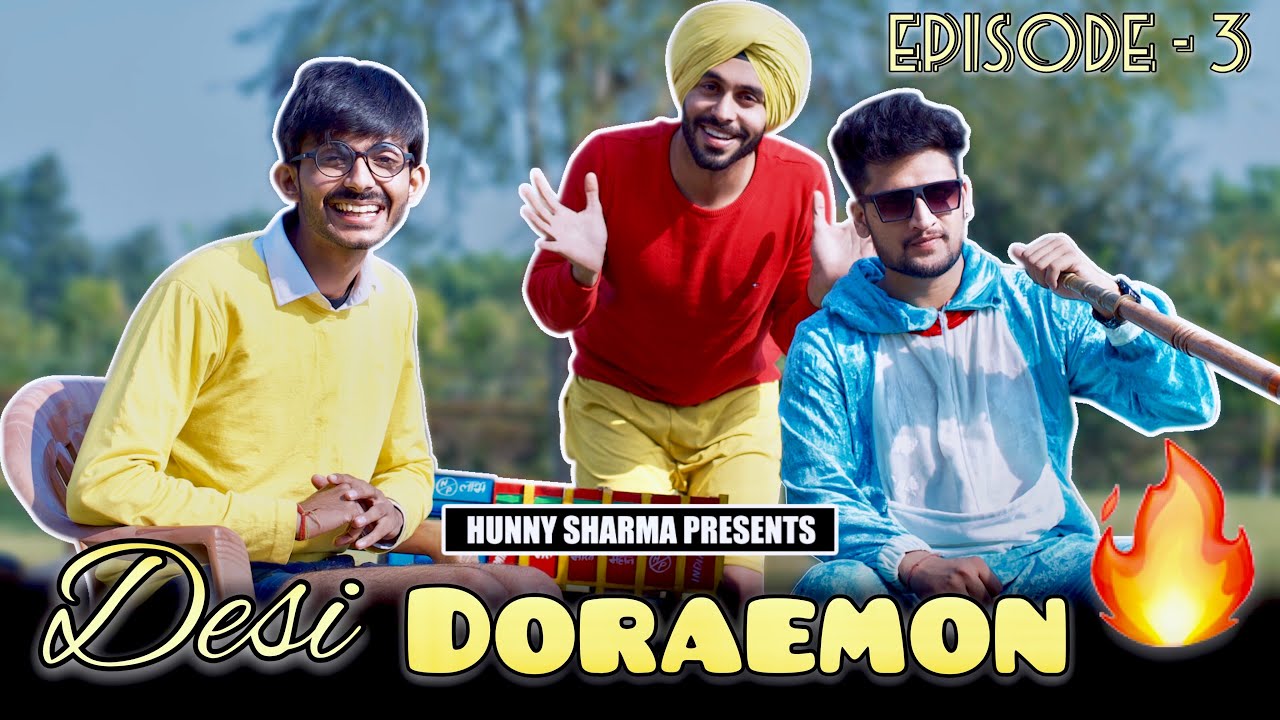 DESI DORAEMON - 3 | Ulti duniya (shinchan ) | HUNNY SHARMA |