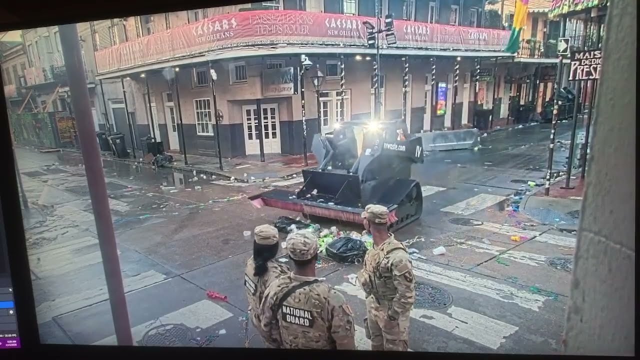 FA With The National Guard And FO EarthCam New Orleans