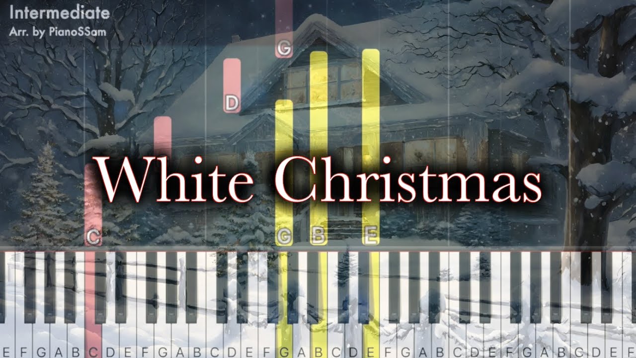 [Intermediate] White Christmas - Christmas | Piano Tutorial