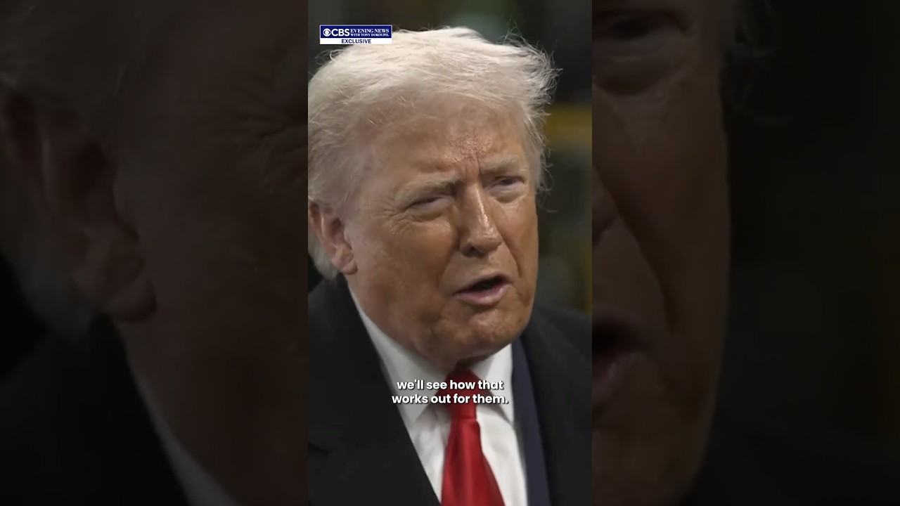 Trump says U.S. will take &ldquo;very strong action&rdquo; in Iran if regime starts hanging protesters #shorts