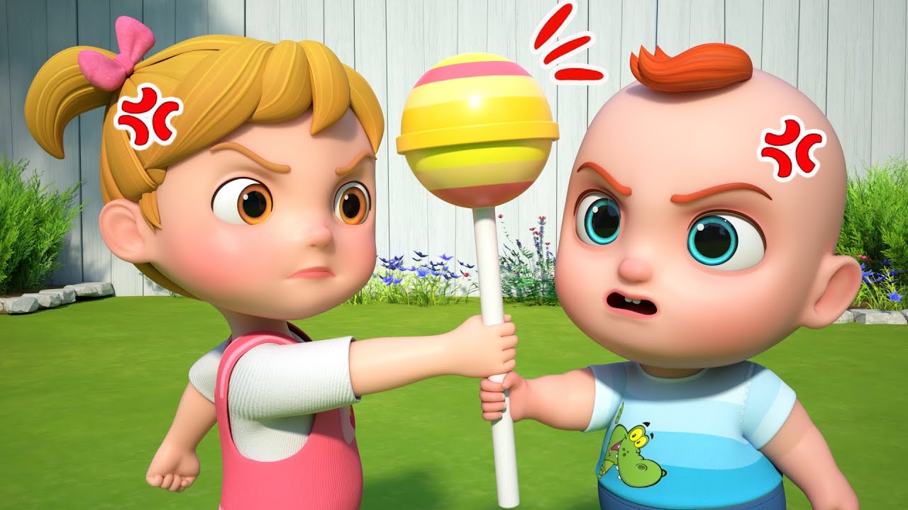 No No I Don't Want To Share! | Good Manners | Nursery Rhymes & Kids Songs
