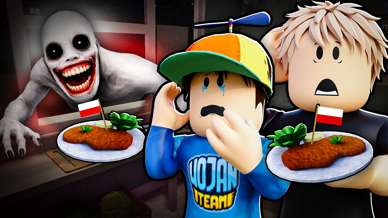 PRACUJEMY W STRASZNEJ RESTAURACJI o 3 W NOCY... 😰 (Roblox)