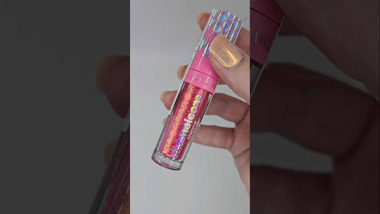 Wet n Wild Chameleon Chrome Lip Foil #wetnwildmakeup #makeupswatches #makeup #lipgloss *reklam değil
