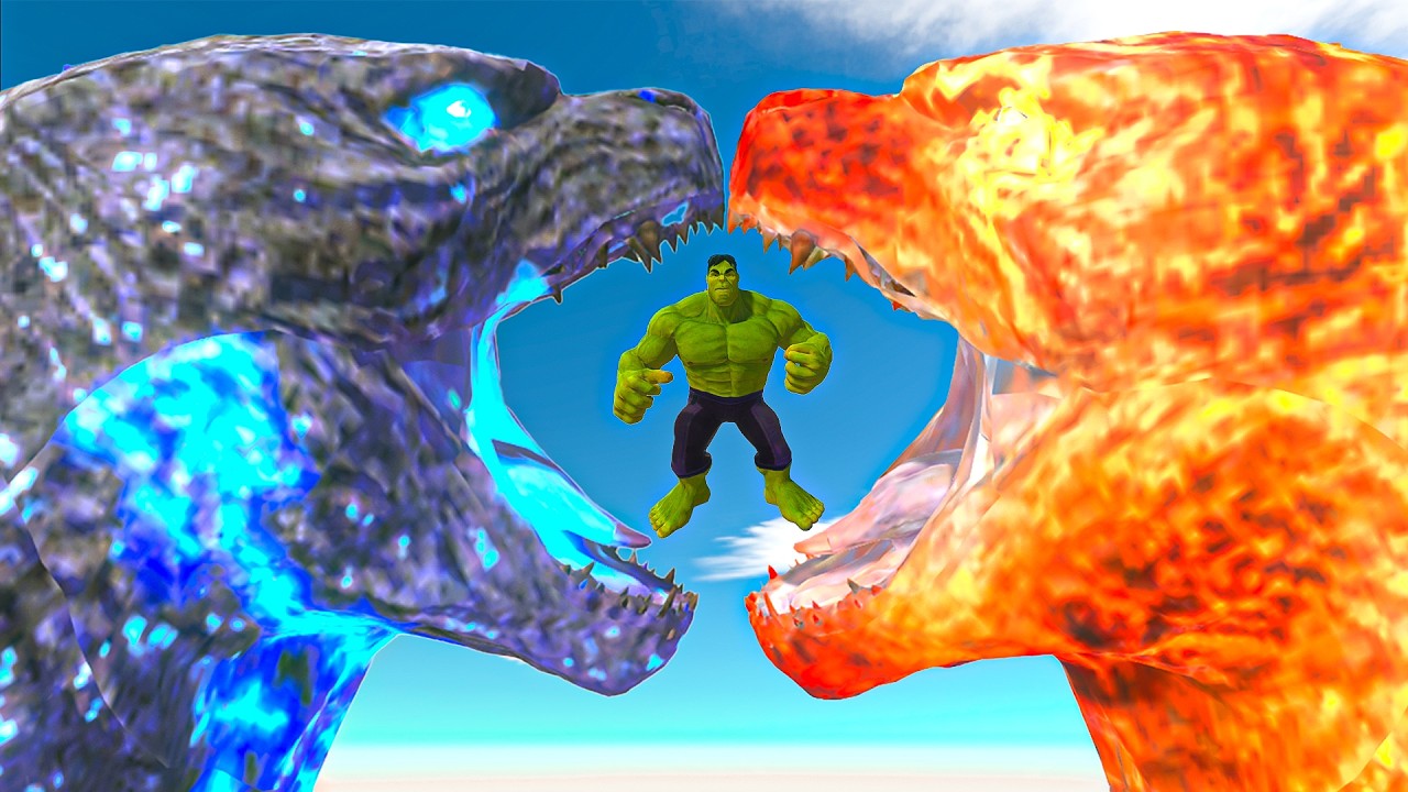 Mega Godzilla and Reach the Evolution Gate - Animal Revolt Battle Simulator