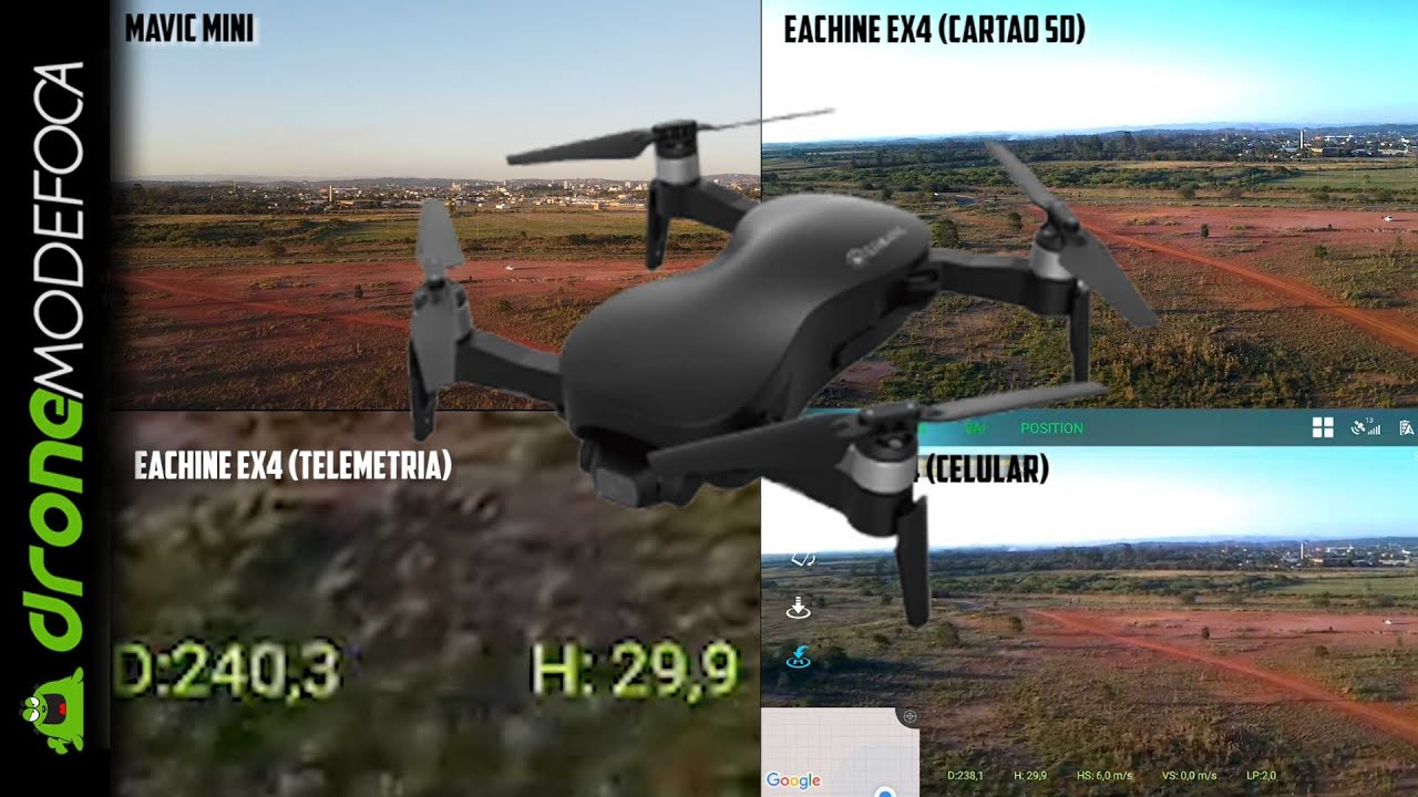 Eachine EX4 Ep.02: Teste de alcance + impressões até o momento
