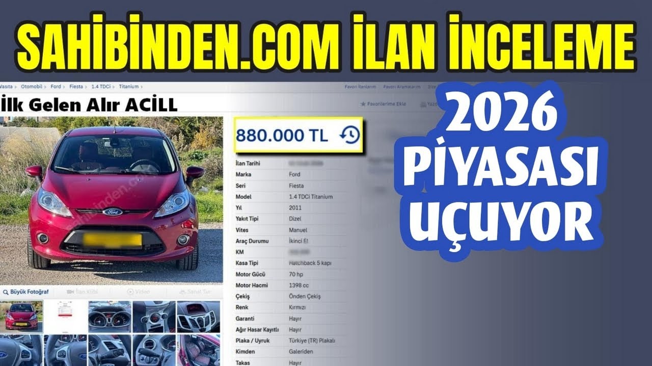 🔴 CANLI: Sahibinden 2. El Otomobil İlanlarını İnceliyoruz | Hangisi Alınır? - 21 Ocak 2026
