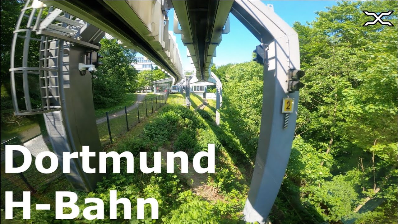 Dortmund H-Bahn - Hanging Railway - Suspension Railway | 2021 | DSW21