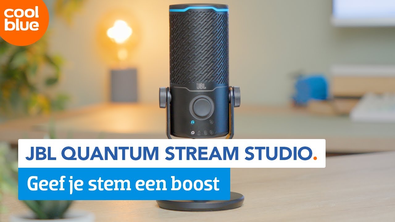 Beter klinken met de JBL Quantum Stream Studio.