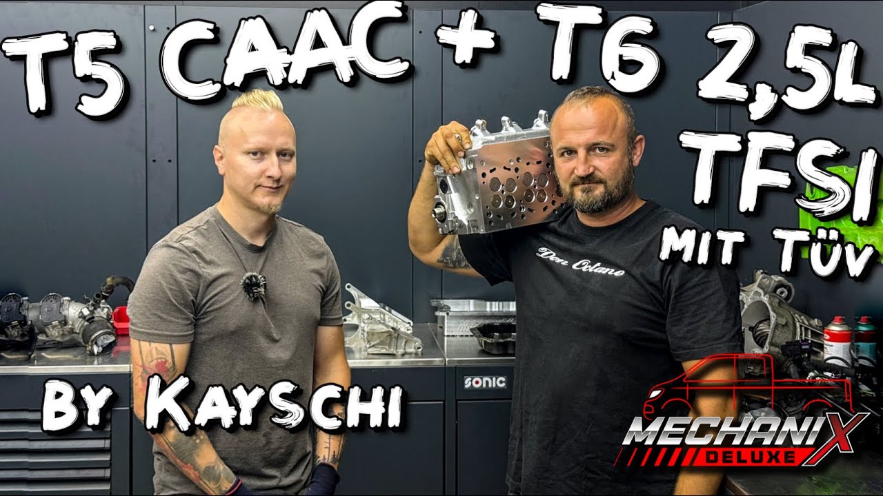 VW T5 CAAC + T6 2,5l TFSI - einmal ALLES NEU | MECHANIX DELUXE