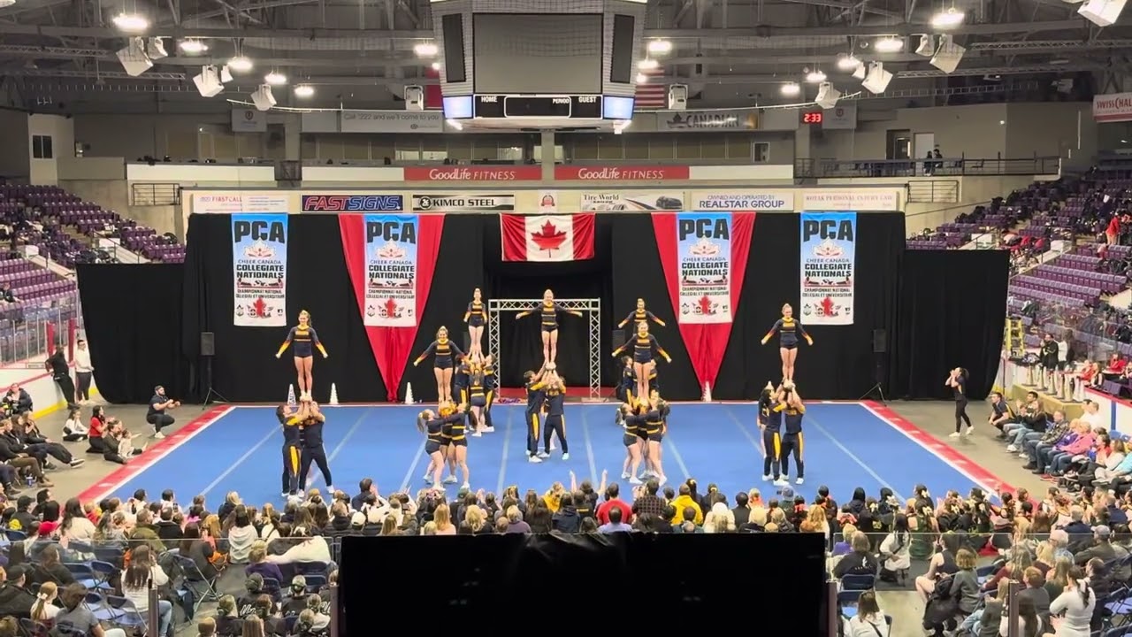 Queen’s University Cheerleading PCA 23-24 Run 1