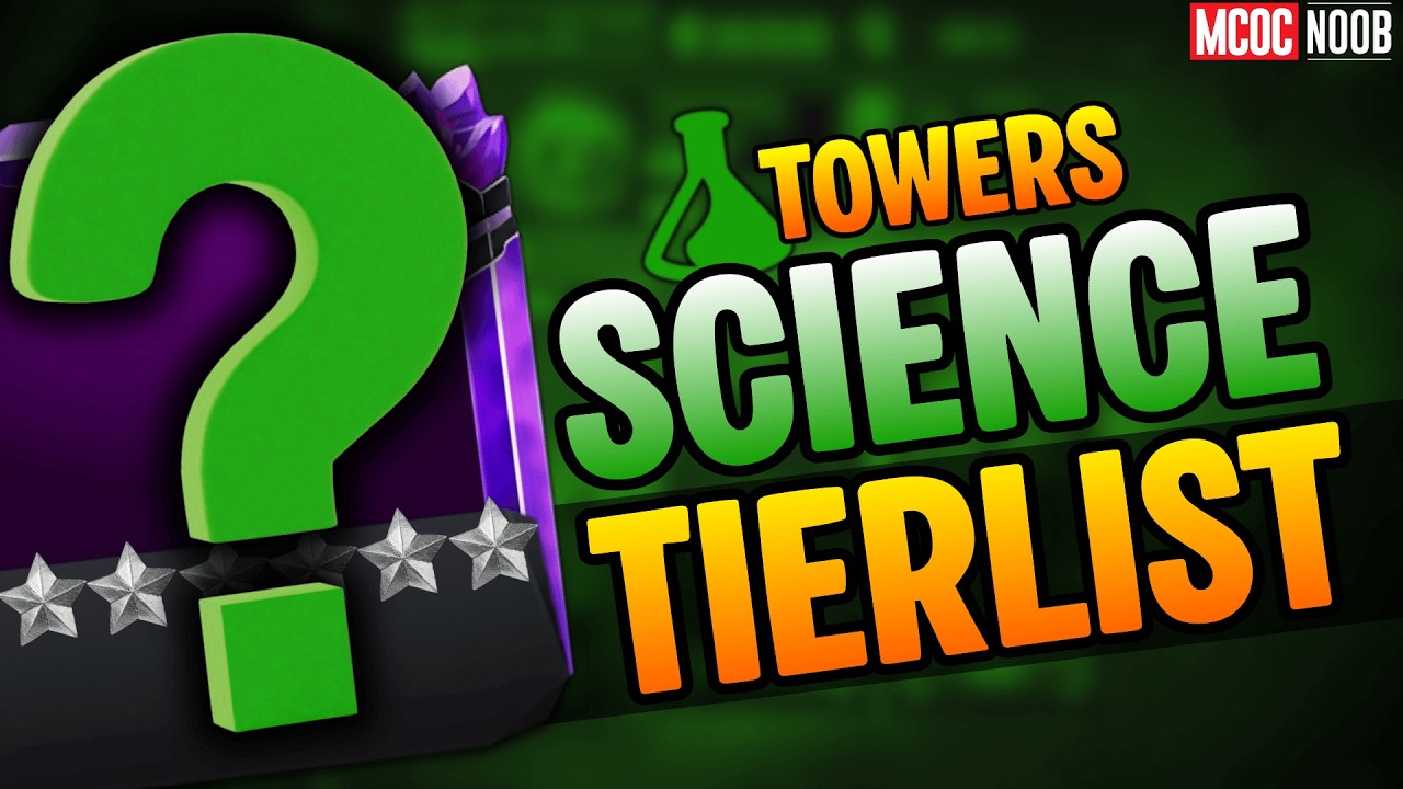 NEW Tower Science Tier List! Best Champions Ranked (MCOC 2026)