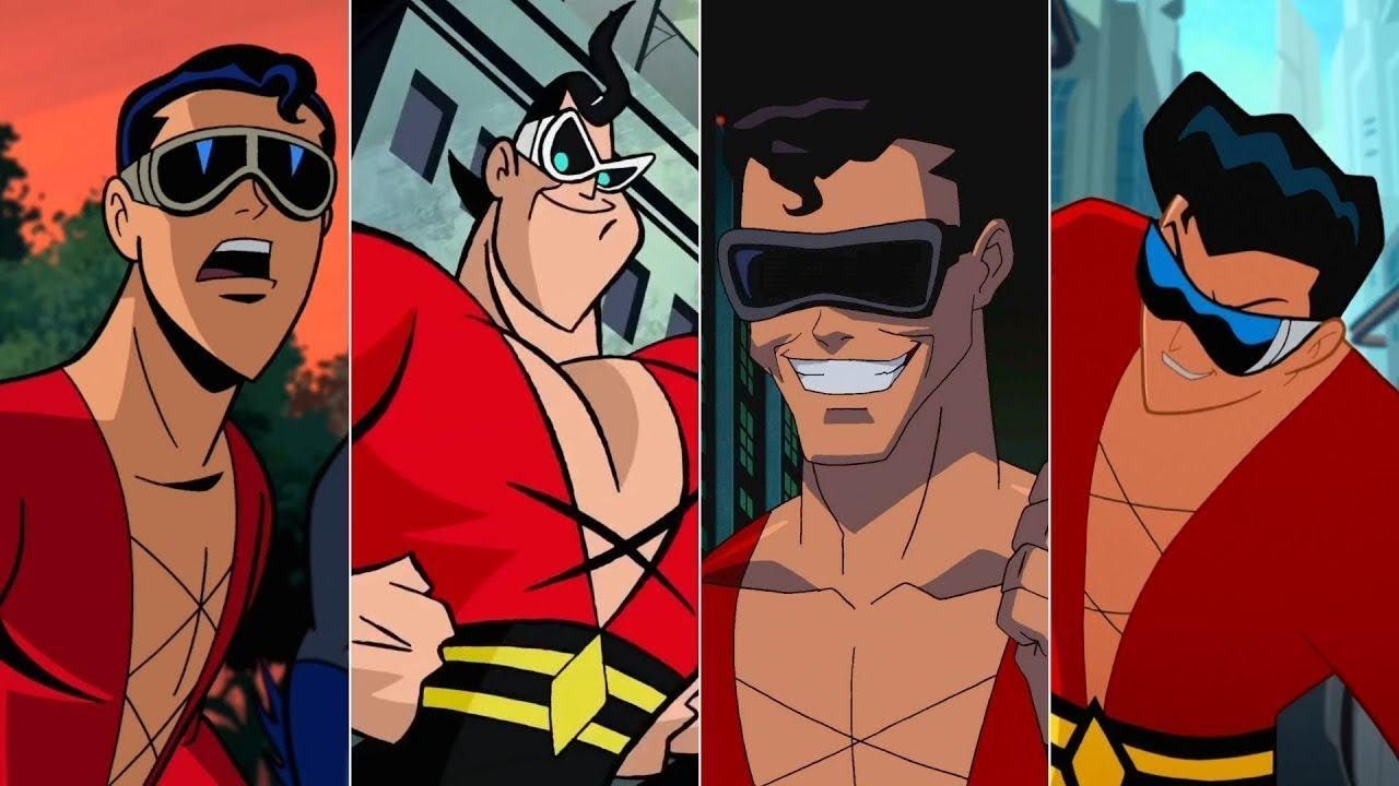 Эволюция Пластичного Человека (Пластикмэна) в мультфильмах