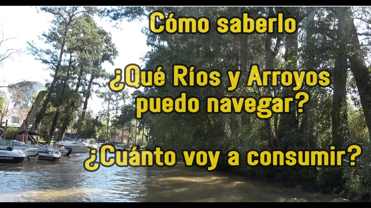 Delta ¿Por donde puedo navegar, con mi embarcación?