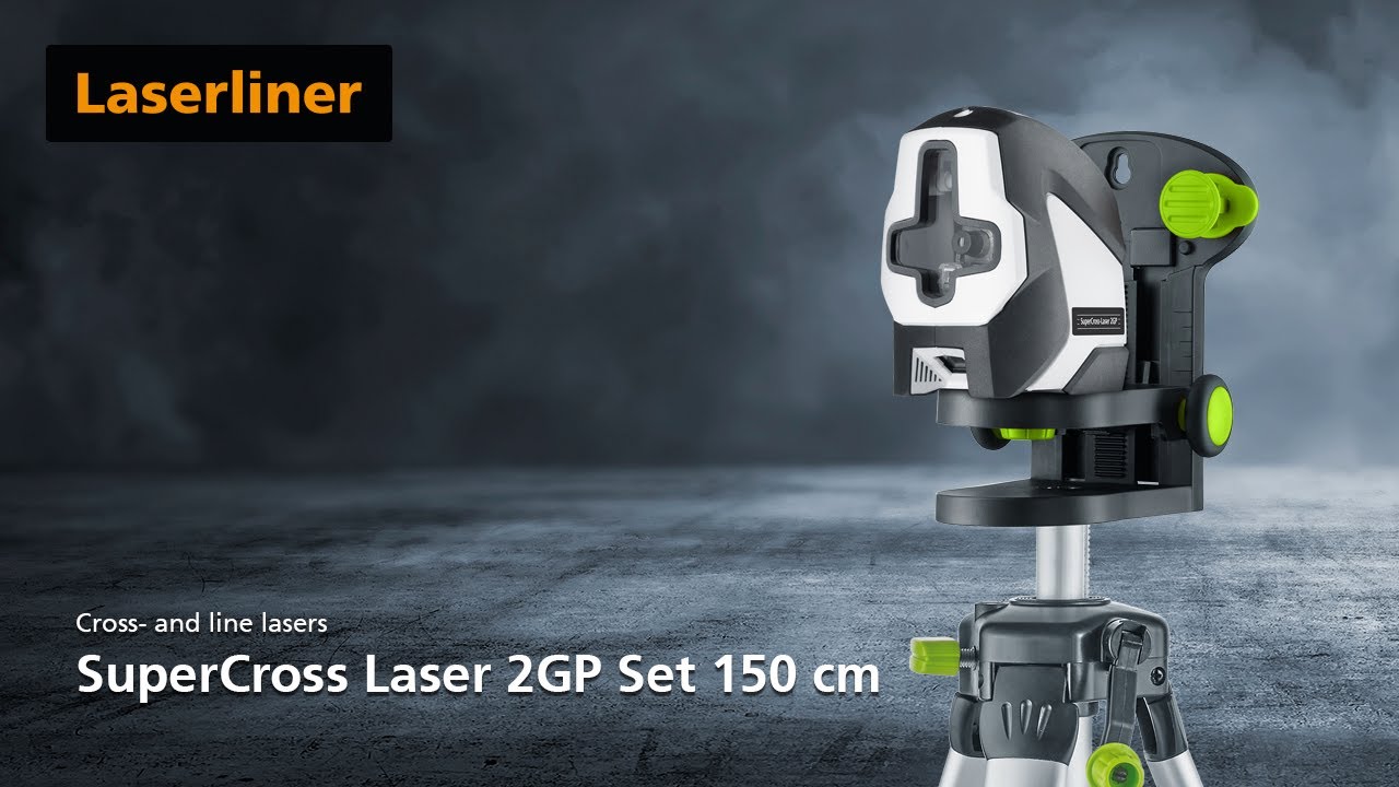 Cross-line lasers - Unboxing - SuperCross-Laser 2GP Set 150 cm - 081.192A