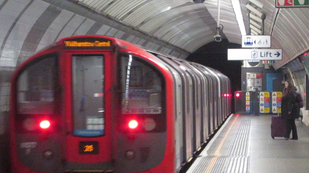London Underground Victoria line Departure Brixton for Walthamstow Central