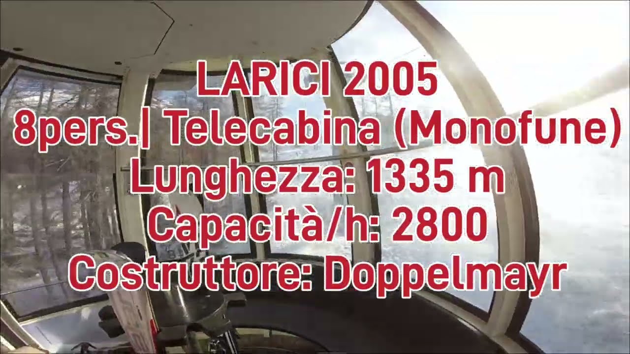Risalita Integrale Funivia LARICI E Seggiovia ARLECCHINO Madesimo (IT)