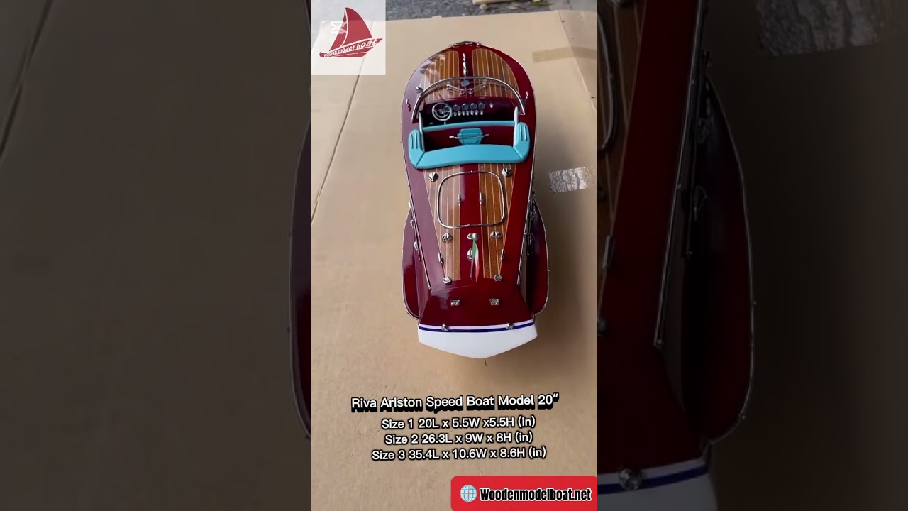Riva Ariston Speed Boat Model 20″  