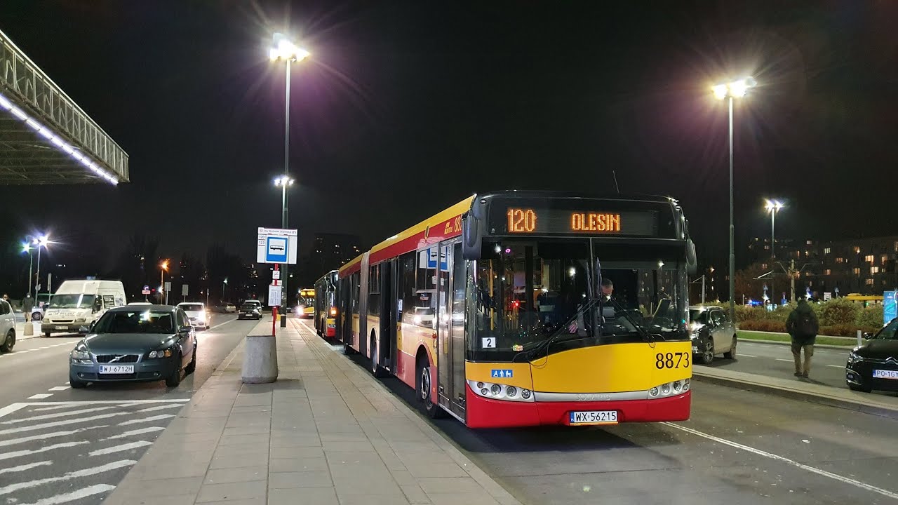 ↯Solaris Urbino 18 #8873 MZA Warszawa (linia 512)↯