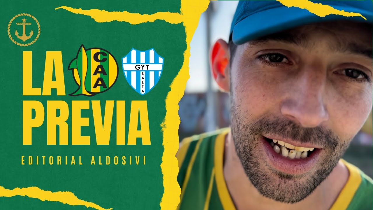 LA PREVIA - ALDOSIVI VS GIMNASIA Y TIRO @EDITORIALALDOSIVI