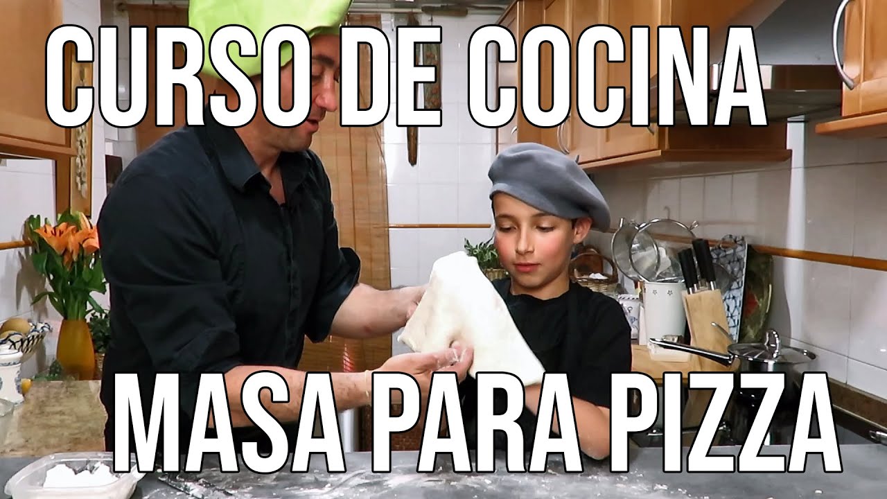¿Cómo hacer masa para pizza? #CocinarEnFamilia