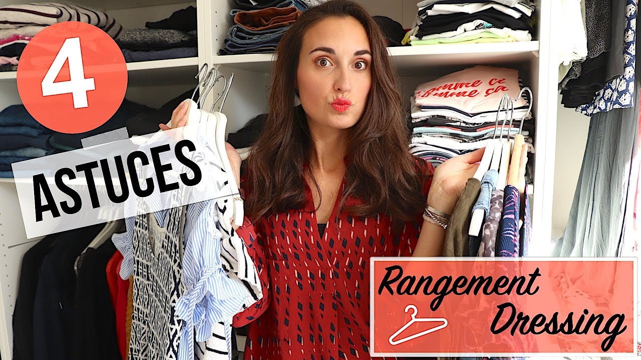 Astuces organisation dressing  + dressing tour
