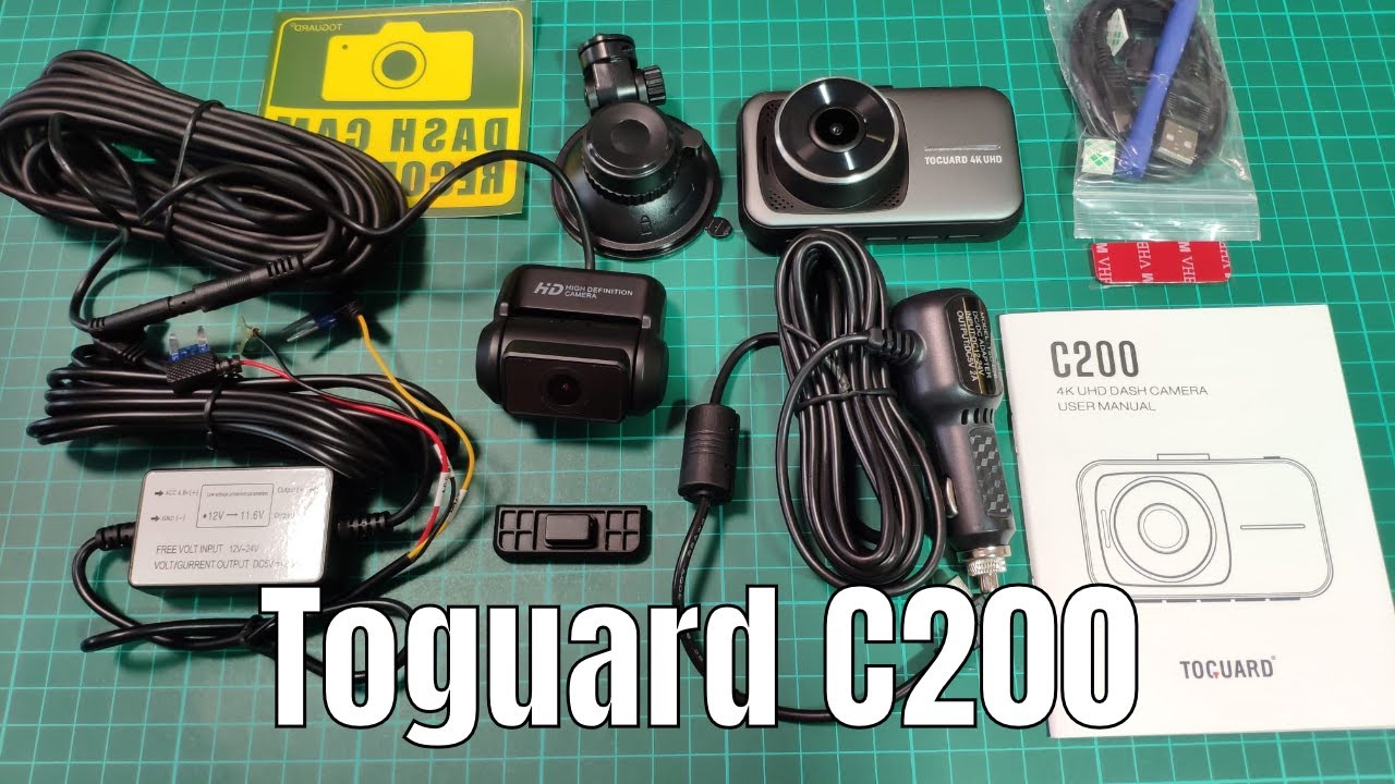 Toguard C200 Dashcam Review with Sample Footage