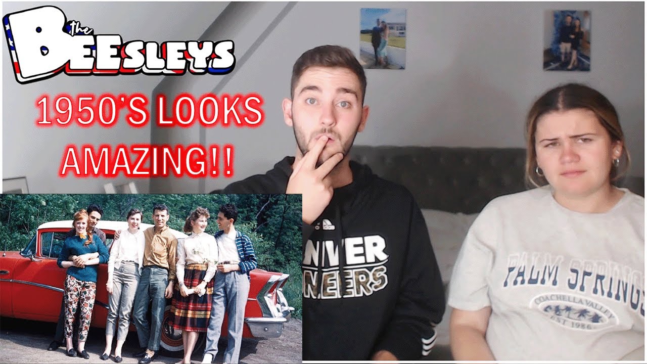 BRITISH COUPLE REACTS | The 1950s in Color - Life in America