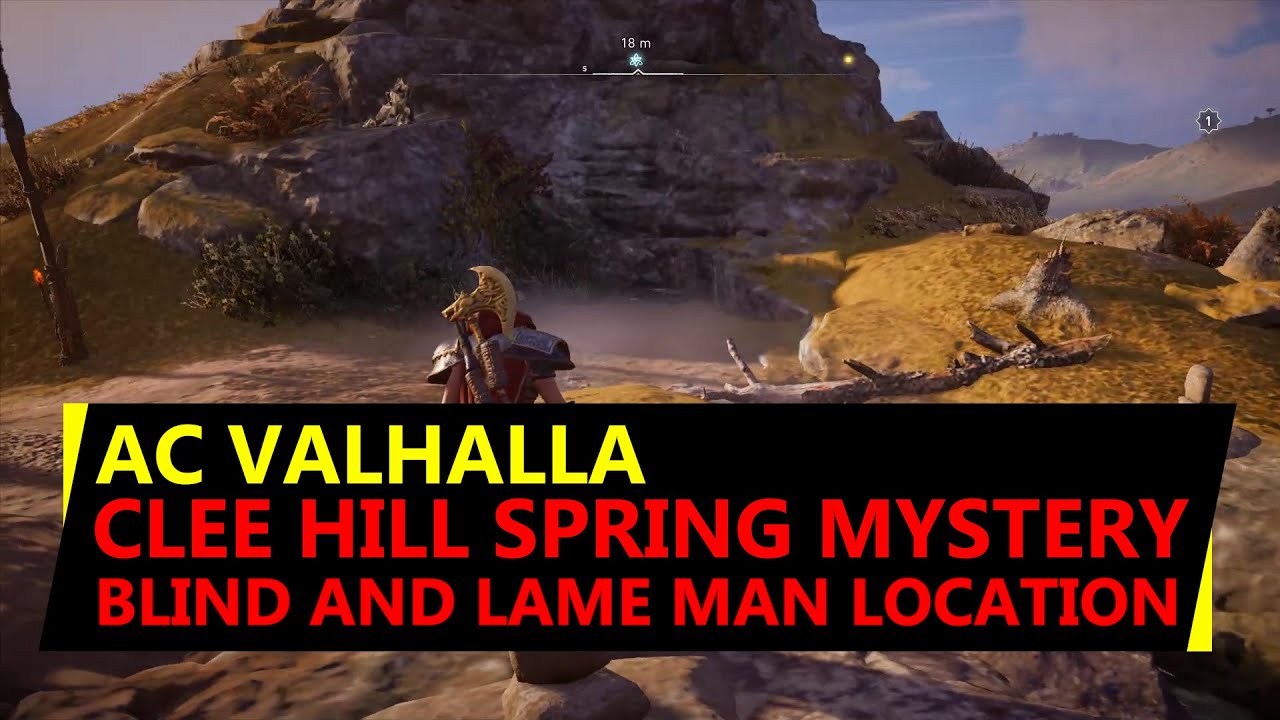 Clee Hill Spring AC Valhalla Mystery - Blind & Lame Man Locations - Sciropescire Miracle World Event