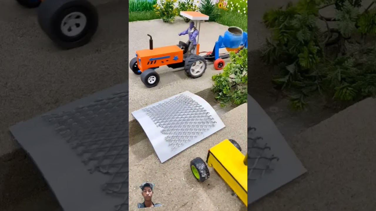 mini orginaltractor bridge project diy #shorts#1