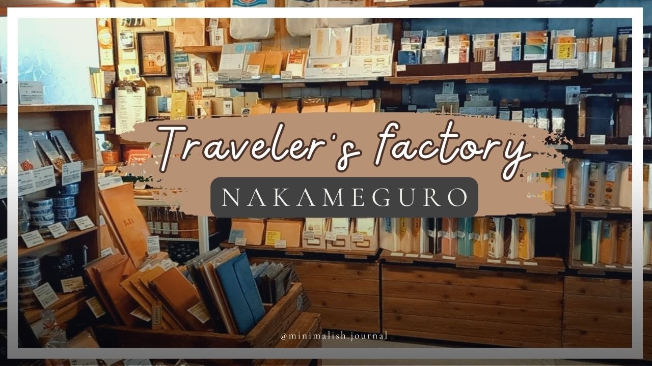 Traveler's Factory Nakameguro visit | My 1st brass tag purchase + Turning TN Passport as my wallet