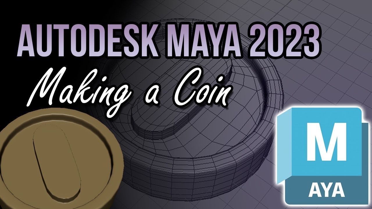 [Vix Assist] DizzyVix - Making a Coin in Maya 2023