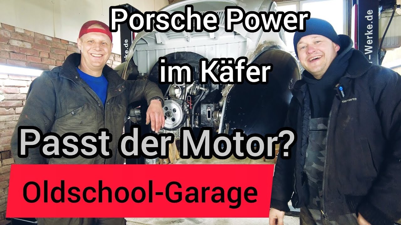 [VW Käfer] mit Porsche Motor - Motor Einbau im Ovali - Passt der Motor?