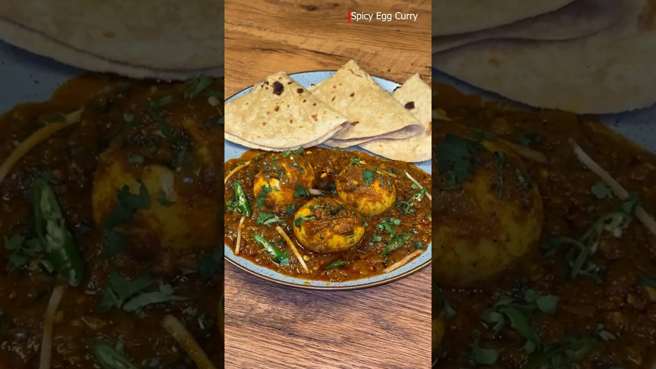 Dhaba Style Egg Curry Recipe | Spicy Anda Curry 