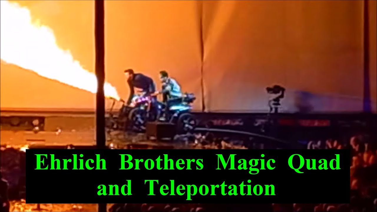 Ehrlich Brothers Magic Show // Part 5 // Magic Quad and Teleportation