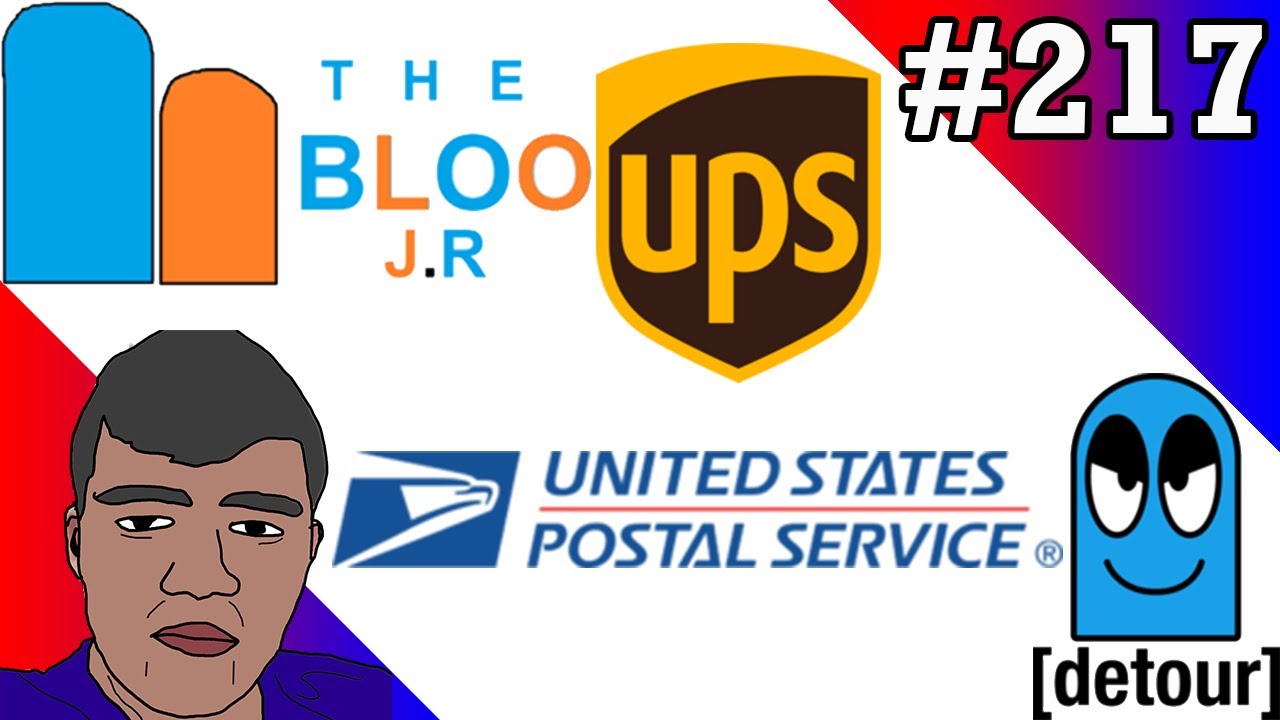 LOGO HISTORY #217 - USPS, UPS, The Bloo DeTour & The Bloo Jr