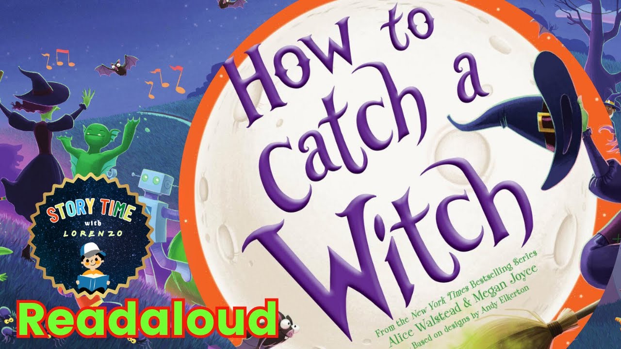 HOW TO CATCH A WITCH Halloween READ ALOUD Story for Kids 🧙🏻🧹🪄 (Spooky Sound Effects and Game!) 🎃
