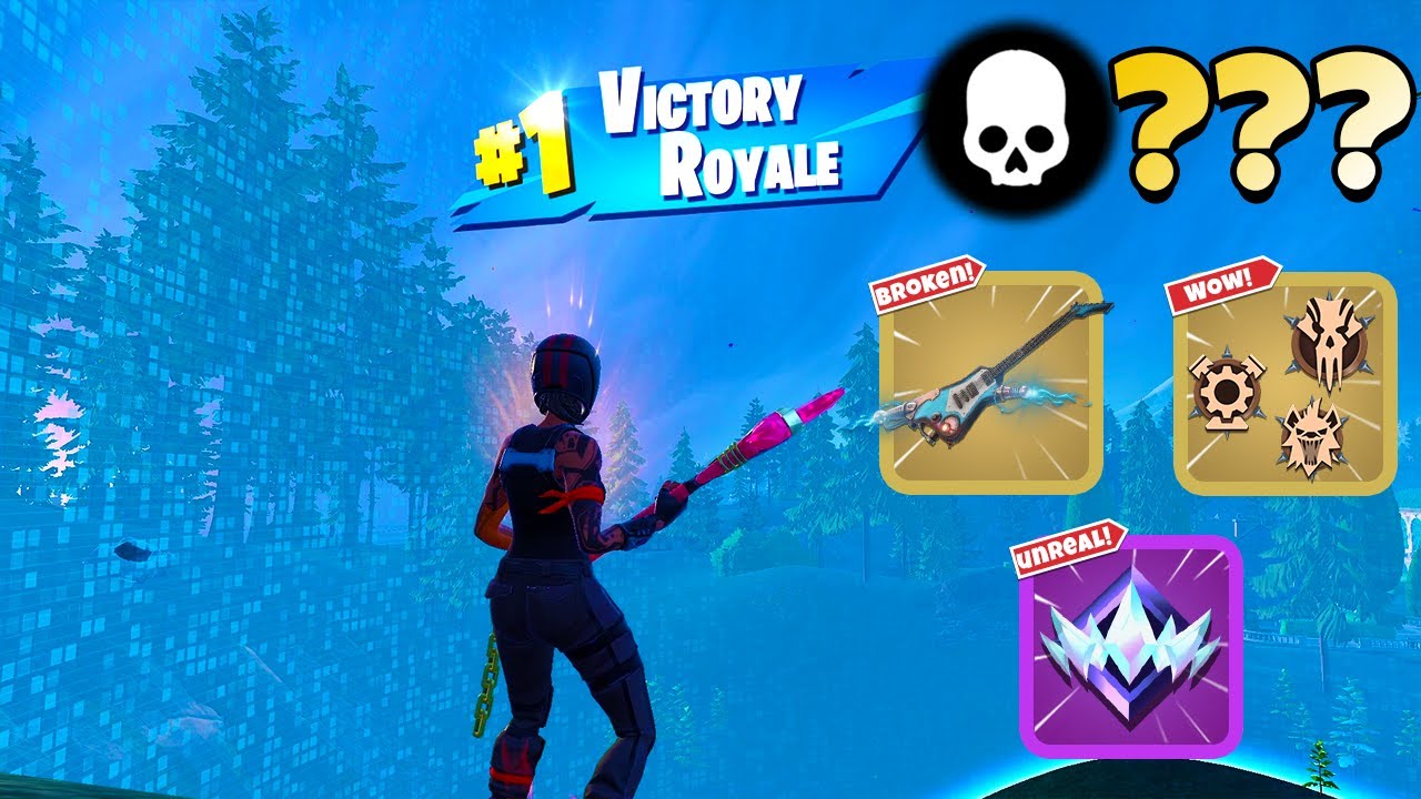 High Elimination Unreal Ranked Solo Zero Build Win Gameplay (Fortnite Chapter 5 Season 3)