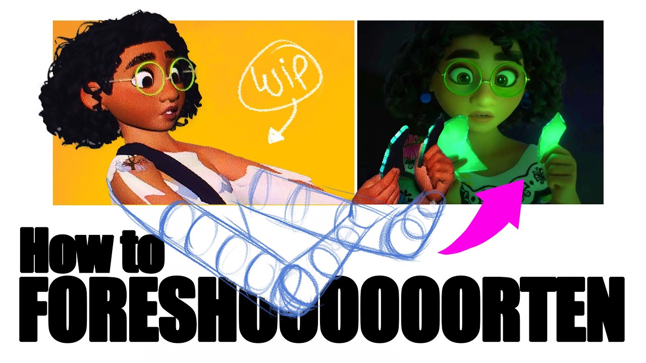 Disney artists CHEAT when foreshortening (and you should too)
