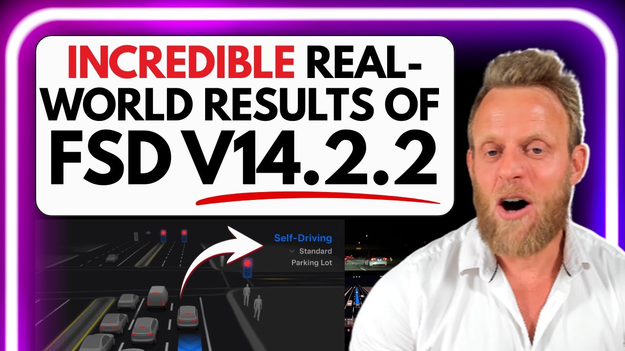 Наконец-то человекоподобное управление? Почему все в восторге от новой версии FSD V14.2.2 от Tesla?