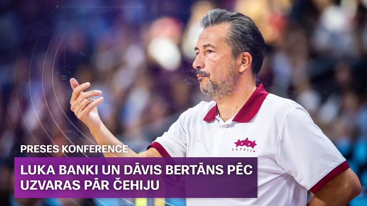 Luka Banki un Dāvis Bertāns pēc uzvaras pār Čehiju | Sporta Studija