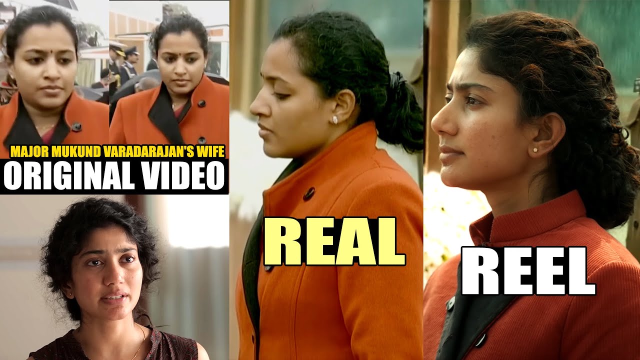 Amaran Movie Real Indhu Rebecca Varghese Major Mukund Varadarajan's wife Video | SaiPallavi Mukund❤️
