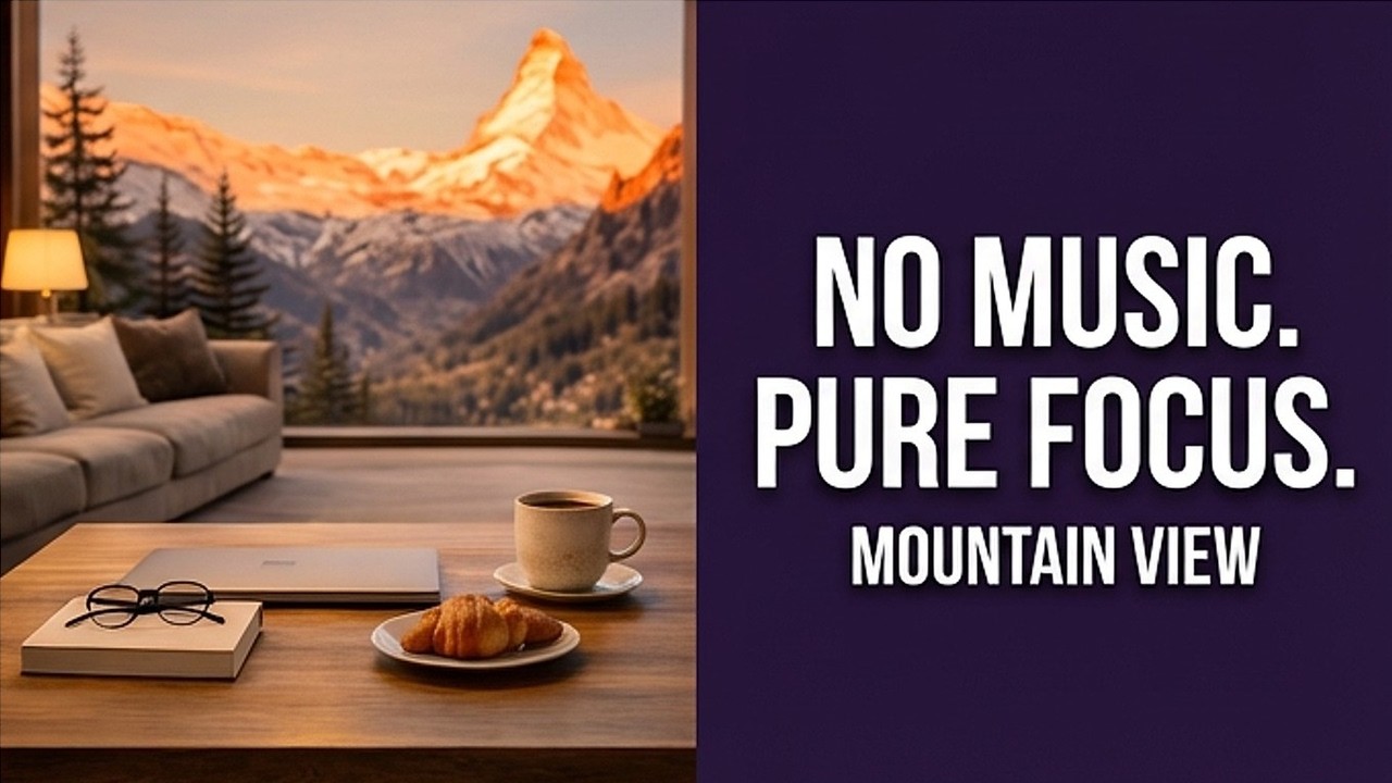 2 Hour Silent Pomodoro  No Music Study & Work Session